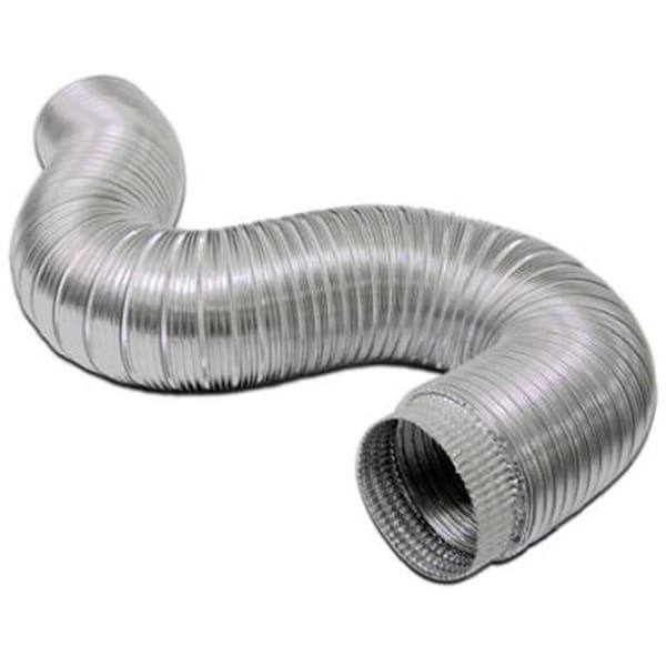 Dendesigns 294 4 in. x 8 ft. Aluminum Flexible Duct Pipe DE135765 - main